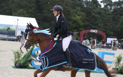 Judith du Ruisseau, championne de France des 5 ans D Juments 