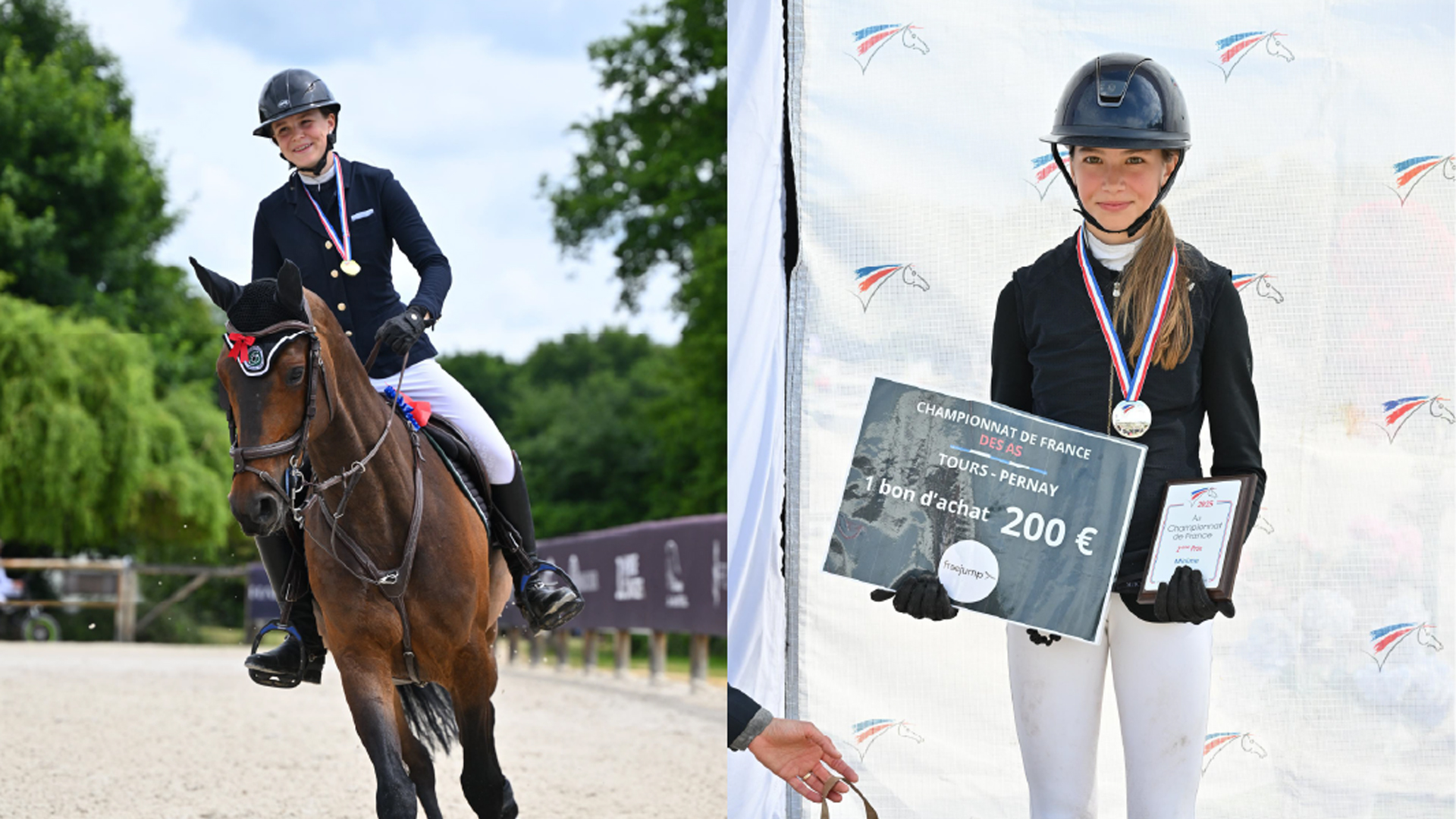 Championnats de France Tour Pernay 2025 Championnats de France Tour Pernay 2025 - 2 podiums